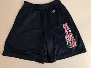 BLUE CHAMPION ATHLETIC UH HOUSTON COUGARS SHORTS MENS M MEDIUM - Picture 1 of 4