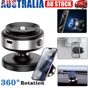 360° Rotation Electric Vacuum Magnetic Suction Cup Car Phone Holder Stand Mount - Picture 1 of 14