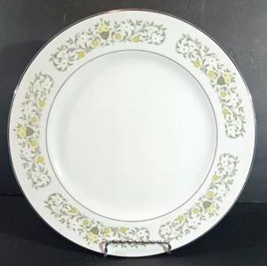PLATO DE CENA VINTAGE ESTERLINA fina China FLORENTINA Japón 10 3/8" - Imagen 1 de 9