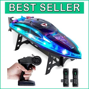 Velocity Pro Mini RC Boat: Rechargeable, Auto Capsize Recovery & 2.4GHz Control - Picture 1 of 9