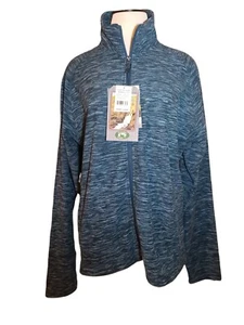 The Stillwater Supply Co Men's Blue Jacket Full Zip Long Sleeve Size XXL NWT - Picture 1 of 6