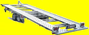 Stema ATOUR GRANDE 3000Kg Autotransporter Kippbar GG mit Windenstand 4,90x2m - Bild 1 von 8