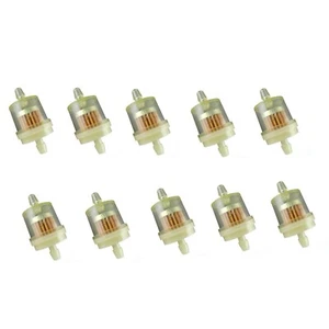 10 X Inline Fuel Gas Filters 5mm 3/16" Scooters Tao Tao Sunl Gator Wolf Peace - Picture 1 of 1