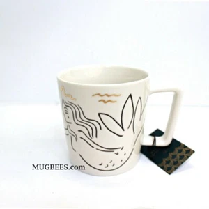 Starbucks Anniversary 2017 Siren at Sea Ceramic Coffee Tea Cup Mug 12oz - Picture 1 of 5