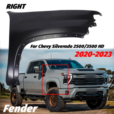 Front Right Side Fender For 2020-2023 Chevrolet Silverado 2500/3500 HD 84581167 - Image 1 of 4
