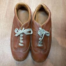 Hermes Sneakers Shoes Brown Women's US 7 Authentic