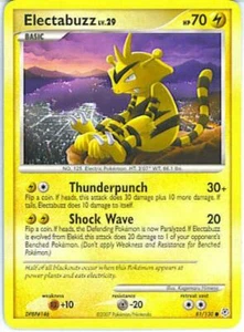 2x (pok-DP-081) Electabuzz (C) Pokemon Diamond & Pearl Base Set Card # 81 - Picture 1 of 1