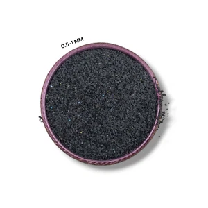 Crushed Black Jade Gemstone Coarse Powder Stone Inlay Woodworking Crushed powder - Picture 1 of 39