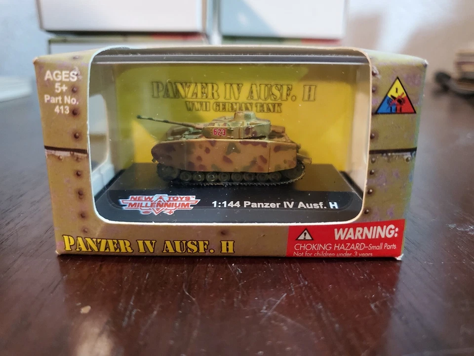 Toys Millennium Panzer IV Ausf. H Die Cast German Tank 1 144