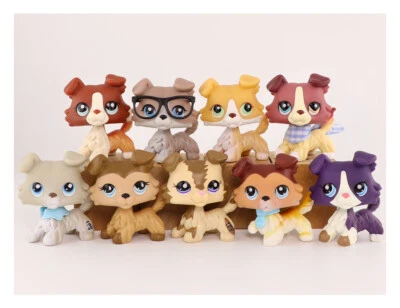 Lote Tienda de Mascotas LPS Collie 893 58 (Paw up) 1676 67 363 1262 2210 272 9 piezas LPS Perros Foto 1 de 4