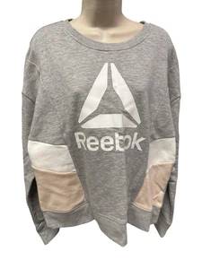 Sudadera Reebok Color Block para mujer talla grande nueva con etiquetas - Imagen 1 de 6