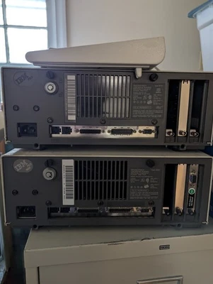 Vintage IBM 8550 And 8570 Computers With Keyboard Used - Image 1 of 4