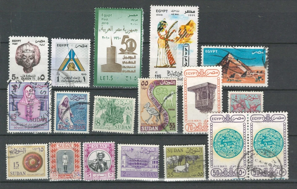 EGYPT MIDDLE EAST COLLECTION USED STAMPS  LOT (MEA 429) - Image 1 of 1