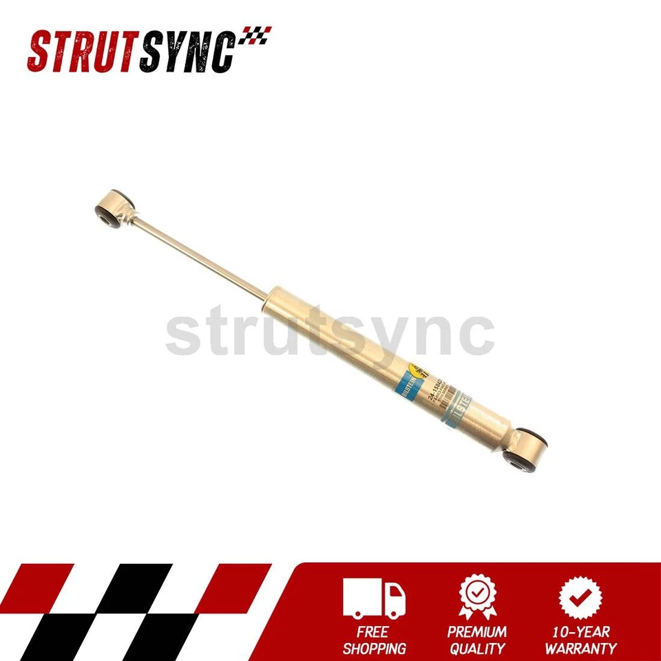 Bilstein Monotube Steering Stabilizer Damper Shock Bolt On for Jeep Wrangler JK - Image 1 of 2