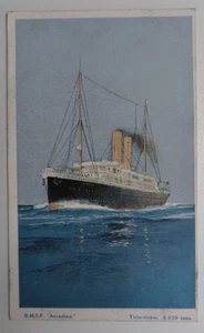 Royal Mail Steam Packet Co. - SS Arcadian - Artist drawn - Picture 1 of 2