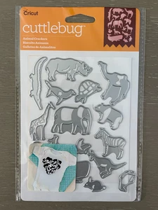 Cricut Cuttlebug Cut & Emboss Dies, Animal Crackers - Picture 1 of 2