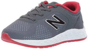 New Balance Kinder Fresh Foam Arishi V2 Bungee Laufschuh, Gunmetal/Energy Red, - Bild 1 von 8