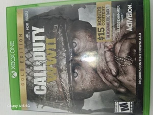 Call of Duty WWII Gold Edition Xbox One Microsoft  - Picture 1 of 3