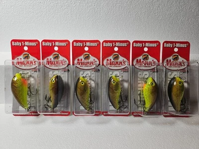 Mann's Bait Company Baby 1- (6 lures of Autumn Brown Holographic) - Image 1 of 2