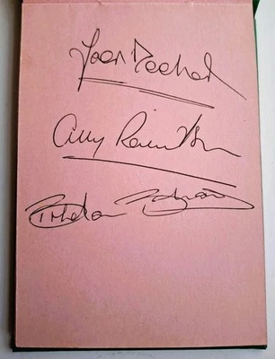 BRENDAN BATSON, ALLY ROBERTSON, JOHN DEEHAN - AUTÓGRAFOS - OBTENIDOS PERSONALMENTE Foto 1 de 2