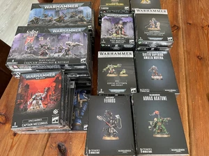 Warhammer 40k, Age of Sigmar, Necromunda and Horus Heresy sealed miniatures - Picture 1 of 46