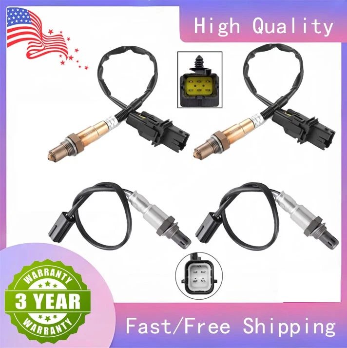 4x Upstream+Downstream Oxygen Sensor For 2007 2008 Infiniti M35 3.5L 22690EN200 - Image 1 of 4