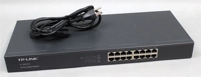 TP-Link TLSG1016 16-Port Gigabit Ethernet Unmanaged Switch Standalone/Rack-Mount - Image 1 of 4