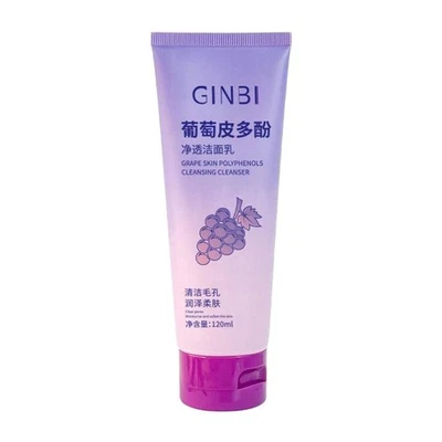 Grape Skin Polyphenols Cleansing Cleanser 120ml~-- - Image 1 of 4