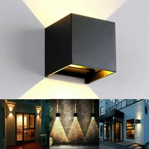 Modern LED Wall Light Up Down Wall Lights Indoor Sconce Lighting Lamp Home UK - Picture 1 of 10