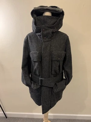 C.P. Company Shetland Wool Belted MTP Liner Goggle Jacket - size 52 - Image 1 of 4