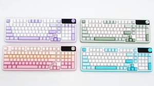 98-Key Hot-Swappable Mechanical Keyboard, Tri-Mode Wireless (Bluetooth/2.4G/T... - Picture 1 of 9