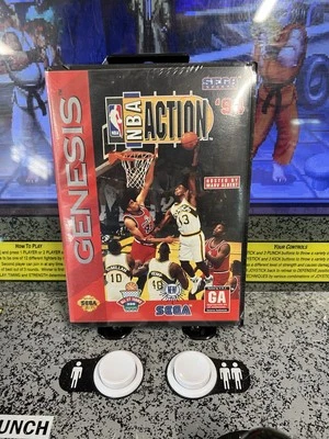 1994 Sega Genesis NBA Action '94 Basketball Clamshell BRAND NEW SEALED - Image 1 of 4