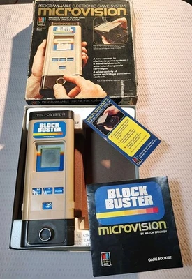Milton Bradley Microvision Game Console W/ Block Buster Untested. As Is - Image 1 of 4