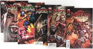 CULT OF CARNAGE: MISERY (5) comic SET #1 2 3 4 5 1st print Symbiote Madness - Picture 1 of 1