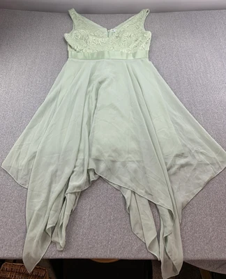 Ever красивое платье женщин 2XL кружева шифоновое без рукавов носовой платок фея причудливый - Изображение 1 из 4