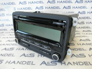 Orig. VW Volkswagen Golf Jetta Eos Radio 5N0035164A US USA CD AM FM Autoradio - Bild 1 von 4
