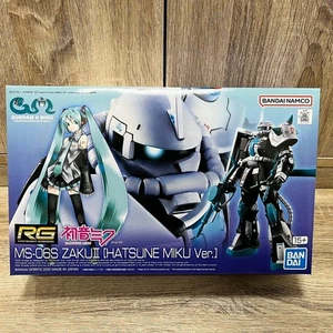 RG 1/144 MS-06S Zaku II Hatsune Miku Ver. Plastik Modellbausatz Premium Bandai - Bild 1 von 5