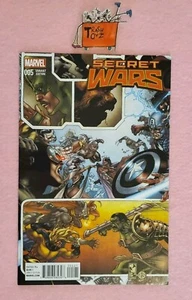 SECRET WARS #5B (2015) 1:20 SIMONE BIANCHI CONNECTING VARIANT MCU COMIC VF/NM - Picture 1 of 10