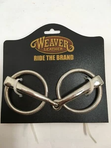Weaver O Ring punta serpente 5,25 in barra 2,25 in anello cavallo inglese attacco equestre - Foto 1 di 2