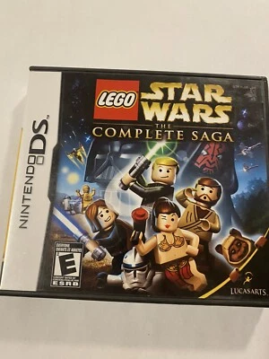 Star Wars The Complete Saga (Nintendo DS, 2007) Case + Disc Tested Video Game - Image 1 of 4