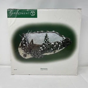 DEPT 56 PLATAFORMA ACANTILADO ESCARPADO 52794 ACCESORIOS PUEBLO DE NIEVE NAVIDAD - Imagen 1 de 3