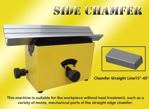 Industrial Mechanical Parts Side Chamfering Machine Range 0-3mm, Angle 15°- 45° - Picture 1 of 24