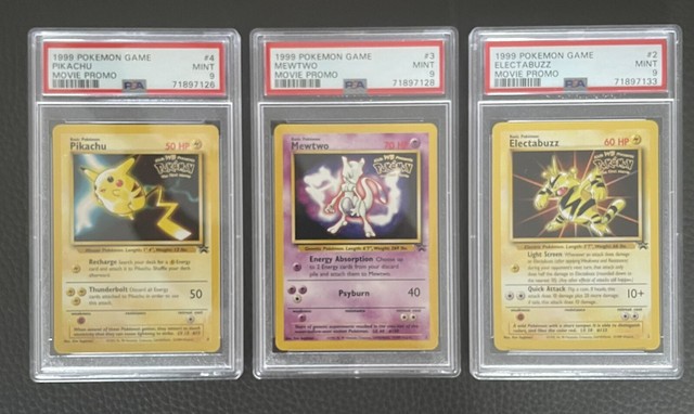 PSA 9 Pokemon Japanese Mewtwo #009 Melee! Pokemon Scramble