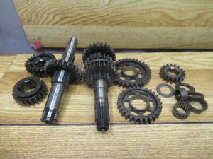 XL 600 HONDA 1984 XL 600R 1984 TRANSMISSION ASSEMBLY ONE GEAR HAS PITTING - Picture 1 of 10