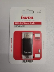 hama Kartenleser - USB 2.0 OTG Card Reader - SD / microSD - Photo 1/2