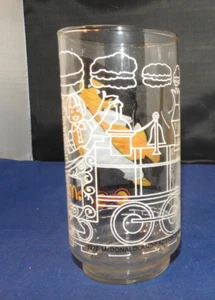 Vintage  McDonald's Big Mac Collectors Series Glass, 1977 Hamburglar - Picture 1 of 6