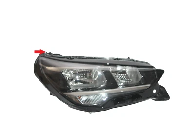 Original Opel Scheinwerfer rechts Corsa F 9829465380 B-Ware 1 Halter beschädigt - Bild 1 von 4