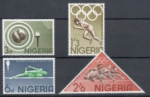 1964 - Nigeria - Giochi olimpici di Tokyo, 4 val. MNH** - Picture 1 of 1