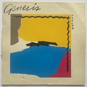 Genesis Abacab Vinyl Record CBR102 Grey Yellow Magenta Cyan Cover Phil Collins - Foto 1 di 10