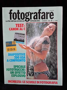 FOTOGRAFARE - AGOSTO 1983 - Foto 1 di 1
